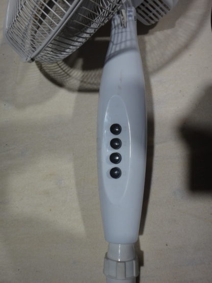 Weiße Fanline-Ventilatoren, Maße 115 cm x Durchmesser 45 / 45 W – Bild 3