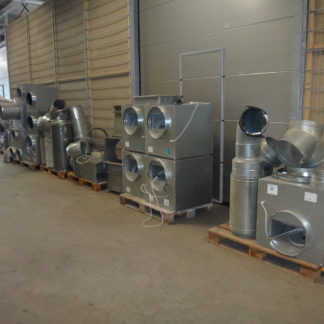 Ventilation métal SventQlabel dim. 45x45x45 cm