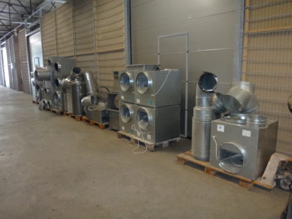 Ventilation métal SventQlabel dim. 45x45x45 cm