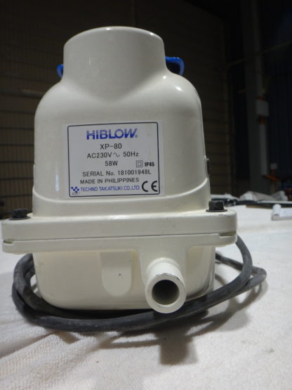 Pumpen Hiblow XP 80, 58 W Blau/Weiß – Bild 3